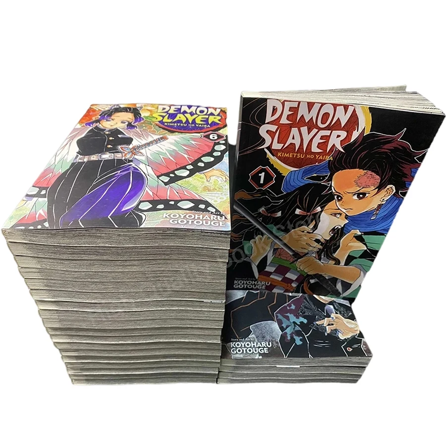 Demon Slayer: Kimetsu no Yaiba Vol (16-23) 8 Book Collection Set by  Koyoharu Gotouge