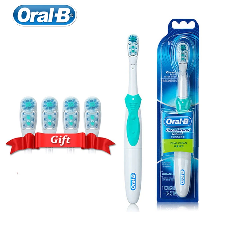 Dual oral b electric toothbrush Clearance