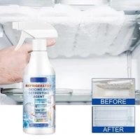 Spray de dégivrage pour réfrigérateur à action rapide, 120ml, désongélateur pour les congélateurs, aide à l'allonger le glaçage, rendant la décongélation des aliments plus facile 1