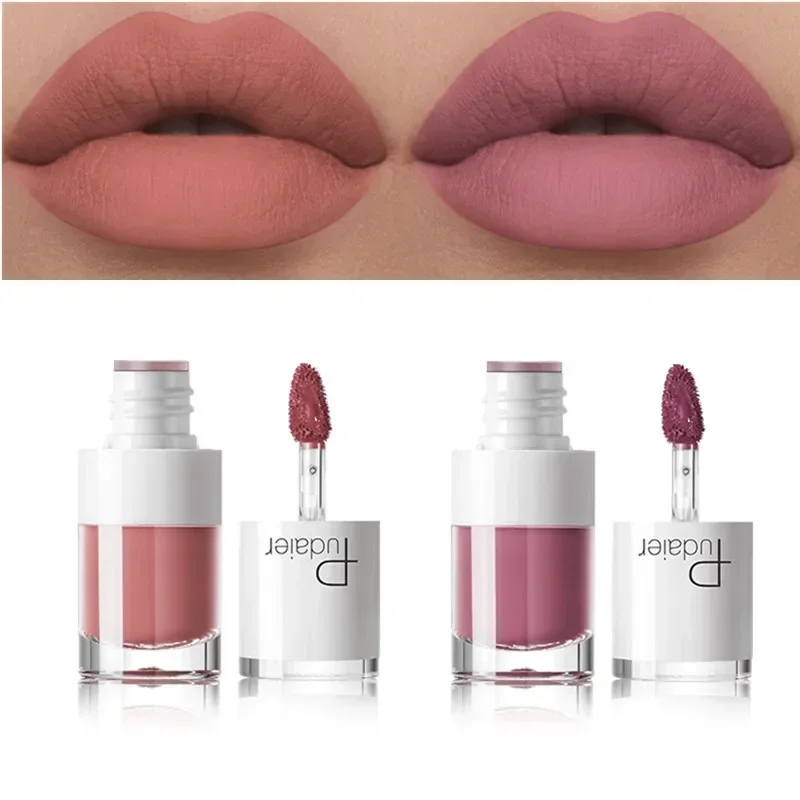 Red Lip Makeup Tattoo Long Lasting Lip Tint Matte Plumper Gloss Liquid Matte Lipstick Waterproof Rouge A Levre Mat
