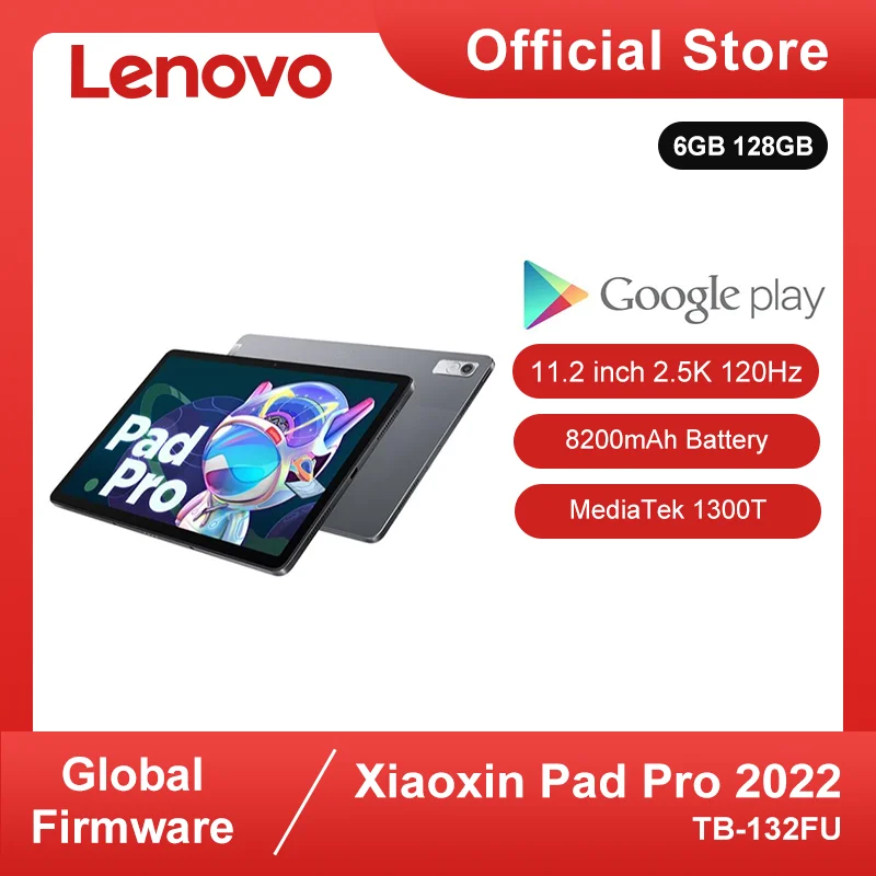 Global Firmware Lenovo Xiaoxin Pad Pro 2022 Tablet 11.2'' Lenovo