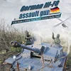 Henglong Remote-controlled Tank 3868 Military Battle Model 1/16 German Iii-f8 Assault Gun Boy Gift Toy 2