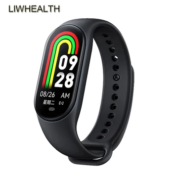 남녀공용 스마트 워치 손목 밴드, 텍스트 푸시 스마트워치 밴드, 건강 피트니스, 샤오미 아너 아이폰 VS 미 밴드 7/8, 2023 신제품