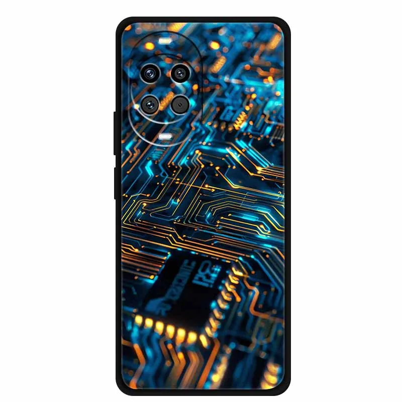 Fashionable Animal Anime TPU Phone Case - Soft Back Cover