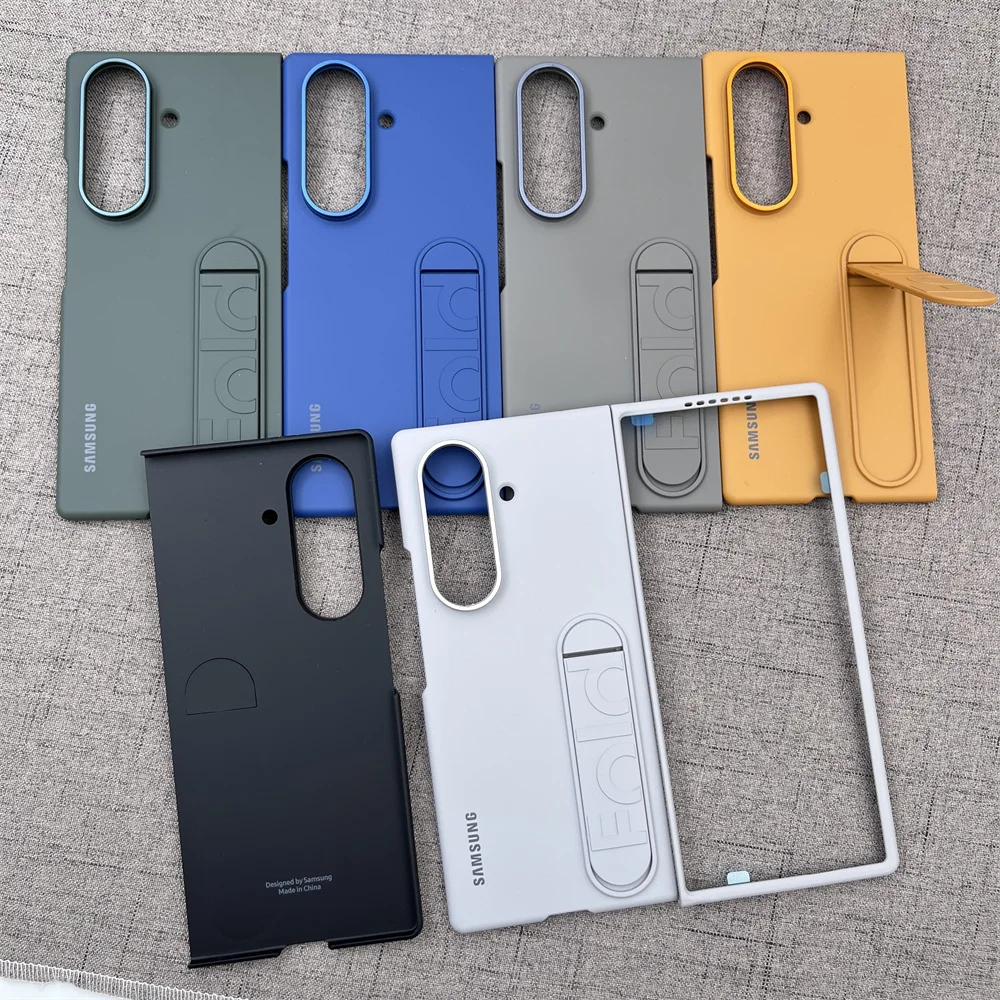 Luxury Standable Matte Silicone Phone Case - Full Back Protective Shell