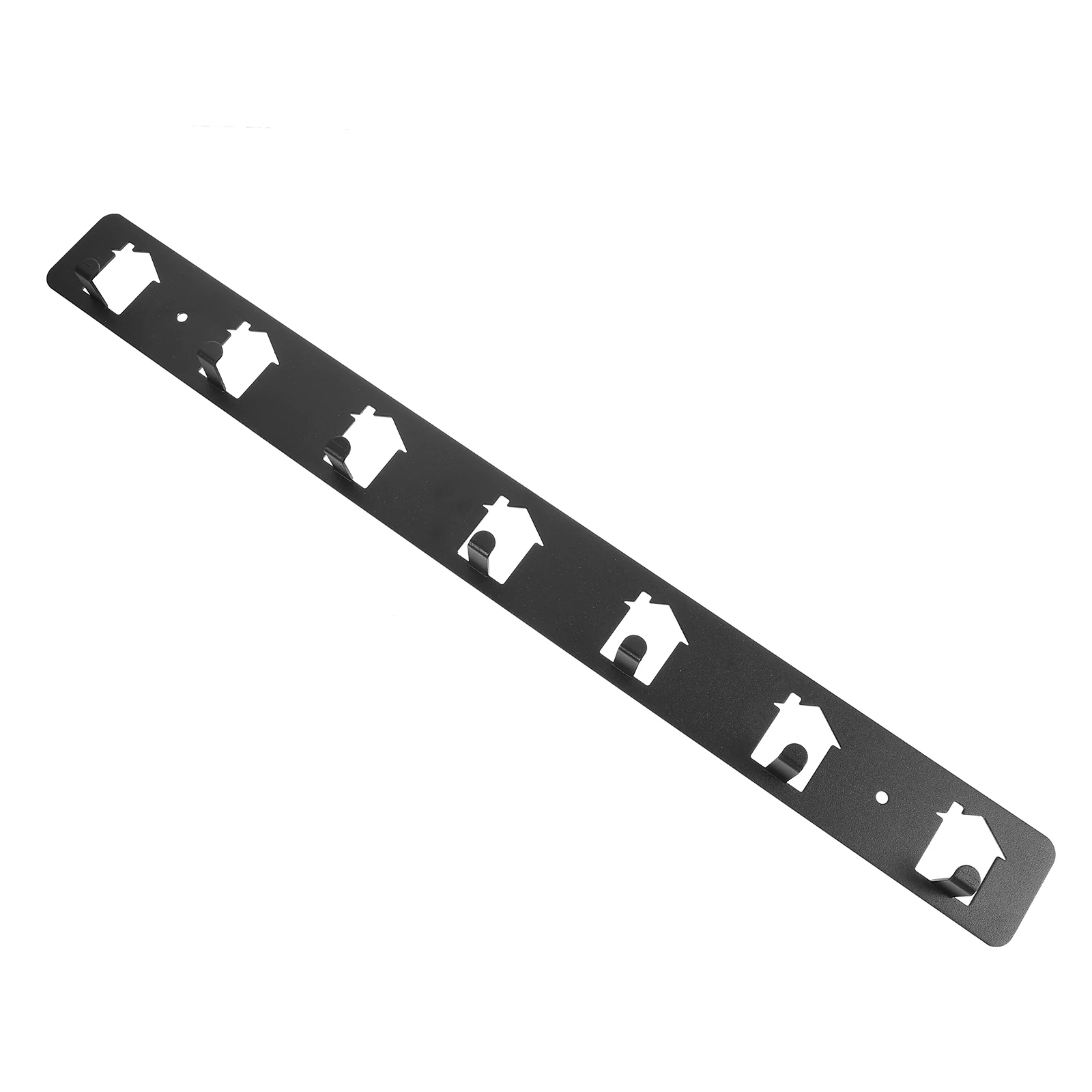 

Wall Mounted Hanging Holder Metal 7-Hook Hanger for Hat Towel Robes Keys
