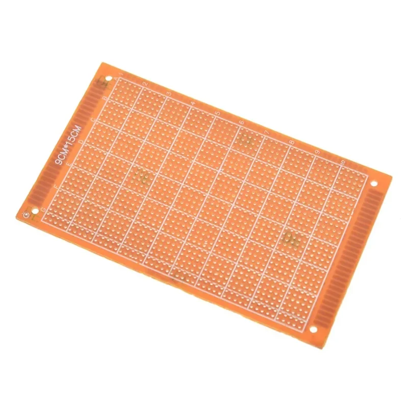 5pcs 9x15cm Universal PCB Board Yellow Single Sided PCB Printed Circuit Board for Arduino