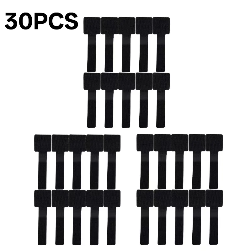 Enhanced Reusable Velcro Cable Ties: Self-Adhesive & Adjustable Cord Organizer