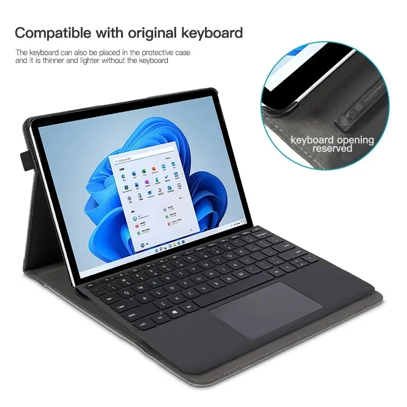 Versatile Protective Tablet Case with Stand and Pen Holder
