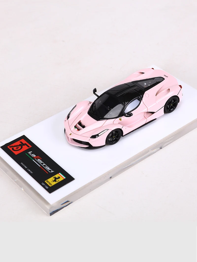 世界限定199台 DMH 1/64 Ferrari LaFerrari DMH 1:64 Purple Ferrari LaFerrari Resin Limited Edition Car