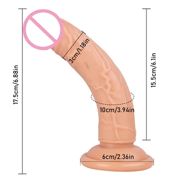 Strap on Dildo Realistic Penis Adjustable Strapon Dildo Sex Toys for Lesbian Women Couples Suction Cup Dildo Female Masturbation 4