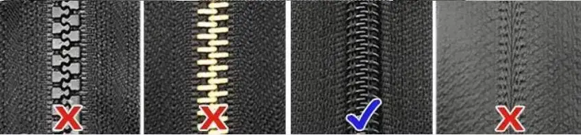 Description Picture 3 of item10-100pc Wholesale Black 8# Nylon Zipper Sickle Head Luggage Lock Hole Zipper Sliders for No.8 Nylon Zipper Lock Hole Puller DIY
