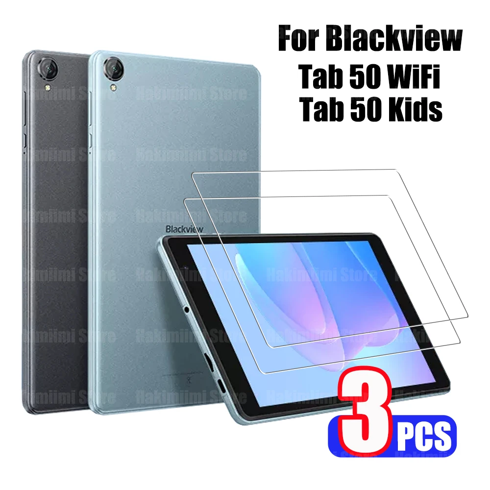 

Tempered Glass Film for Blackview Tab 50 WiFi 8 Inch 9H Hardness Clear Anti Scratch Screen Protector for Blackview Tab 50 Kids