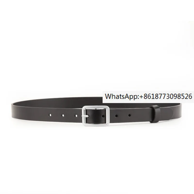 

2023 New Guangzhou Belt Women's Cow Belt Fashionable Commuter Simple Leather Versatile Belt Women's High end Feeling