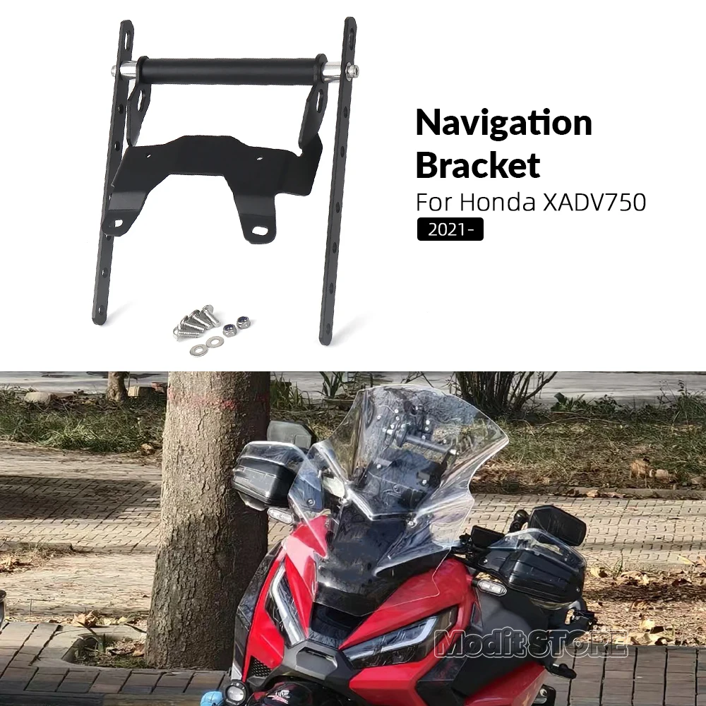 

Для Honda X-ADV750 750 XADV750 X ADV 750 аксессуары для мотоциклов держатель для телефона Подставка для GPS навигации пластина Кронштейн черный