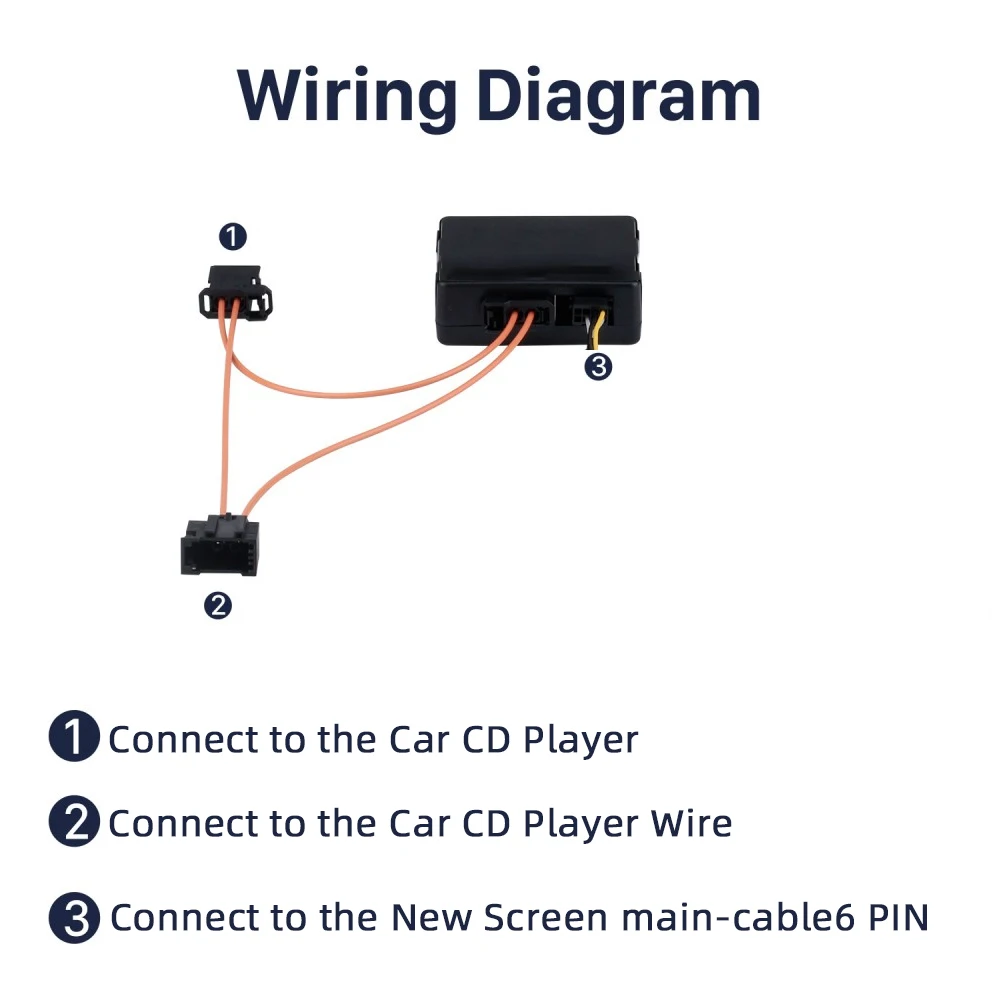 For Audi A4 A5 A6 Q7 MMI 2G MOST Optic Fiber Decoder Replace AUX AMI Plug And Play car fiber decoder