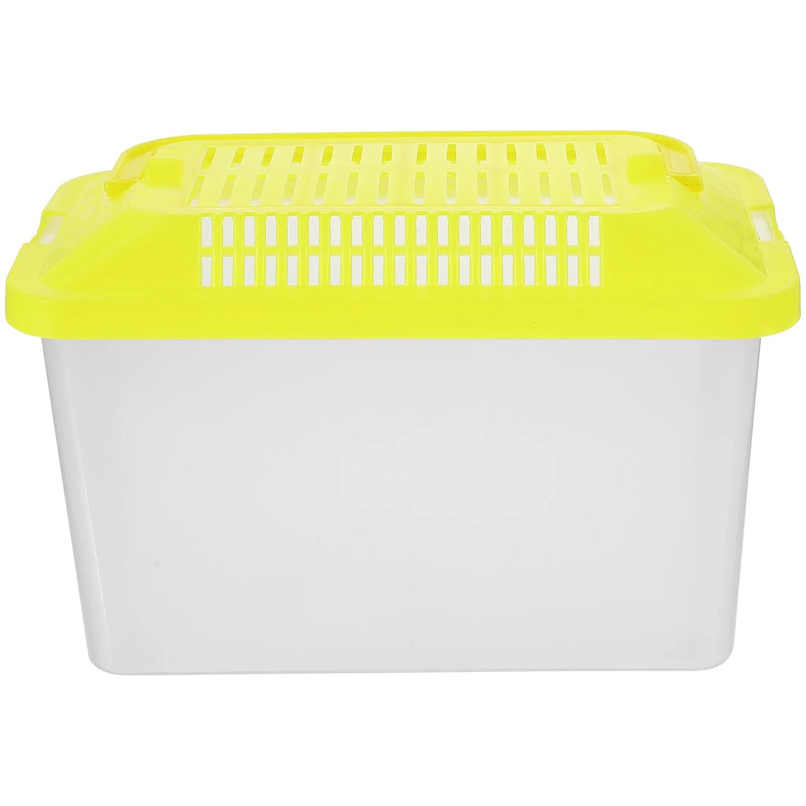 Plastic Turtle Fish Tank Aquarium Gecko Tanks Animals Hat Puppy Accessories Spider Terrarium Portable