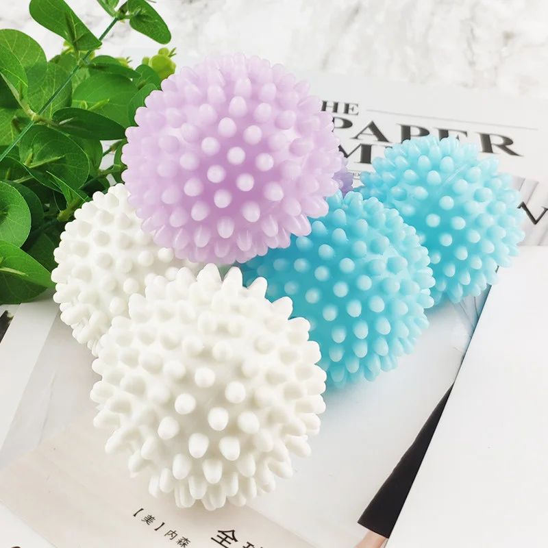 1/4PCs Magic Laundry Ball For Household Cleaning Washing Machine Clothes Softener Starfish PVC Reusable Solid Cleaning Ball