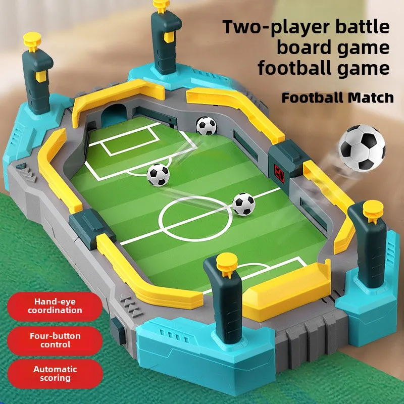 Parent-child games Children's table football Double battle Football games Parent-child interactive puzzle board