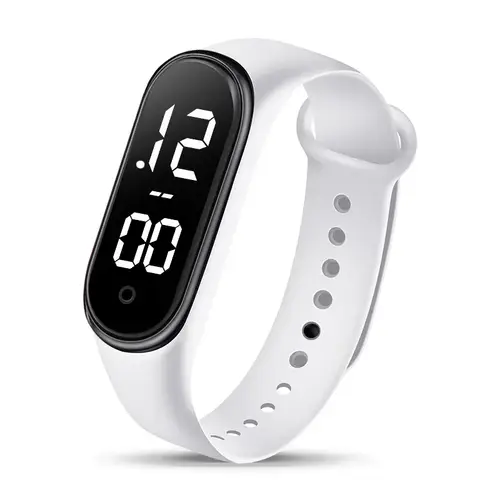 Rubber Luminous Waterproof LED Children's Electronic Watch Casual Fashion Creative Outdoor Sports Student Electronic Watches - Image 17