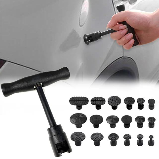 Outils de débosselage pour carrosserie automobile, Kit de débosselage avec  onglets d'extraction de colle, ventouse forte, Kit de débosselage  automobile - AliExpress