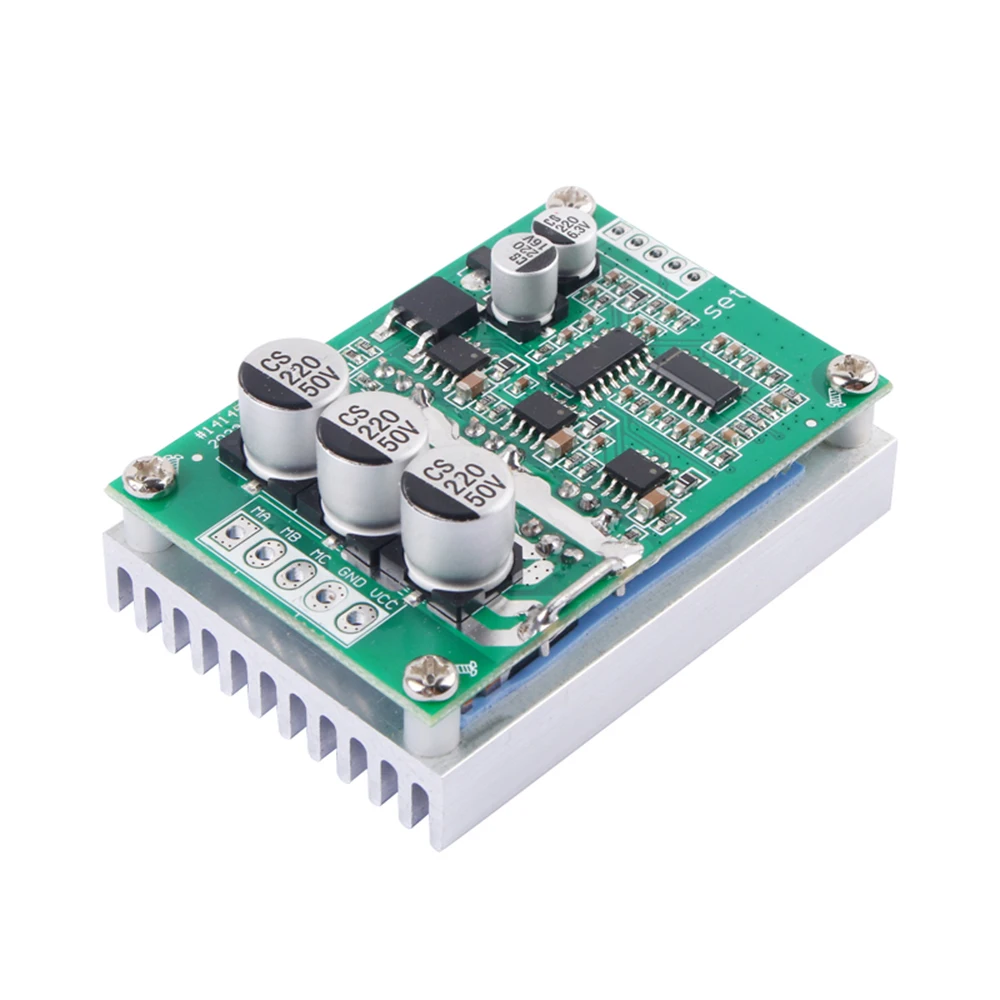 Motor Módulo Controlador Salão sem Escova Bldc Driver Board Regulador de Velocidade do Motor com Proteção Sobre-corrente 1236v 15a 500w dc