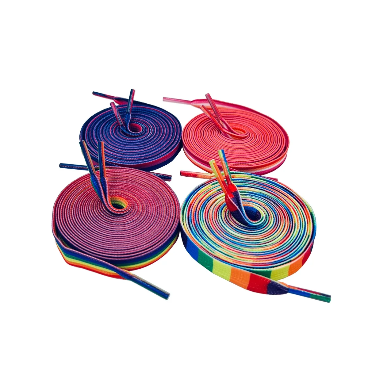 Lacci Lunghi Colorati per Sneakers Lacci Colorati Arcobaleno LGBTQ Pride_voghion.com