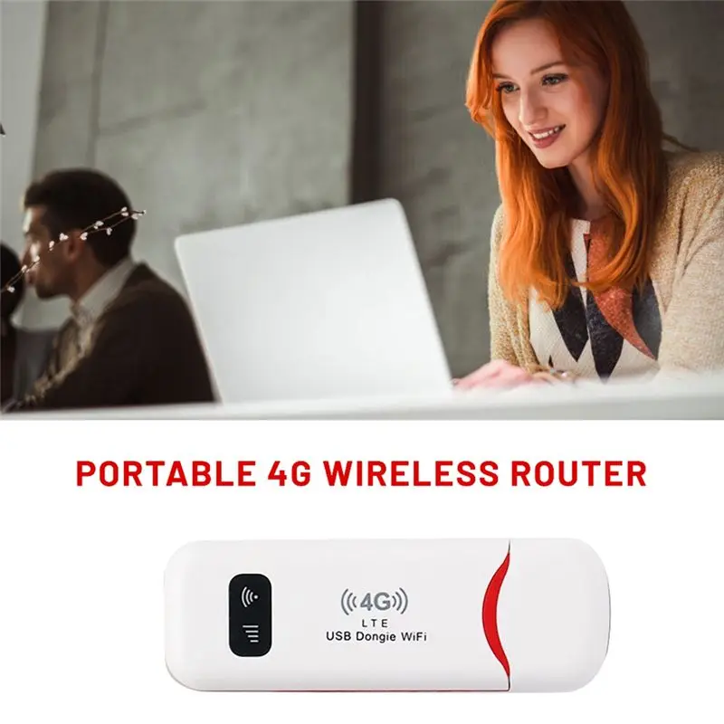BYBS-포켓 핫스팟 무선 LTE Wifi 라우터 4G SIM 카드 휴대용 150Mbps USB 모뎀 동글 홈 오피스용 모바일 광대역 인터넷