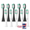 For Aquasonic Replacement Toothbrush Heads For Black Series/Series Pro/ Vibe Series Electric Toothbrush Unisex Nozzle With Cover 1