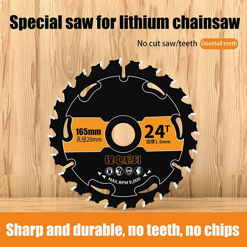 Description Picture 3 of itemEnergy Saving Lithium Saw Blades 110/125/140/150/165mm Circular Saw Blade Wood Cutting Saw Blades Woodworking Grinder Blade