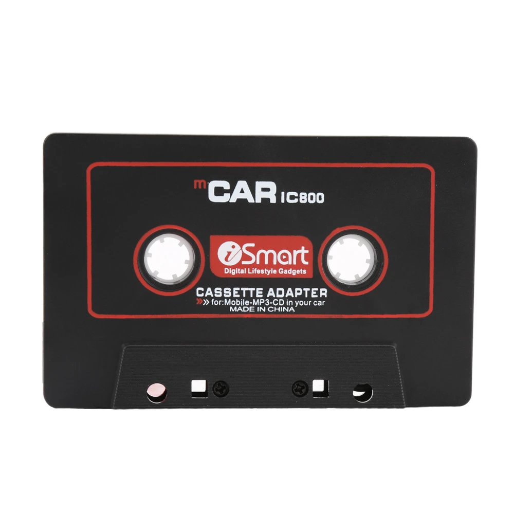 Cassette Player Converter Car Cassette Tape Adapter 3.5mm AUX Audio Tape Cassette Converter Phone Car CD Player MP3 MP4
