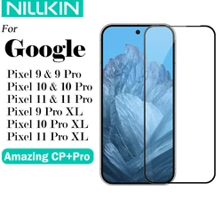 Nillkin Premium Tempered Glass Screen Protector, 2.5D Full Coverage & Anti - Explosion - Google Pixel 11 Pro XL (Black)