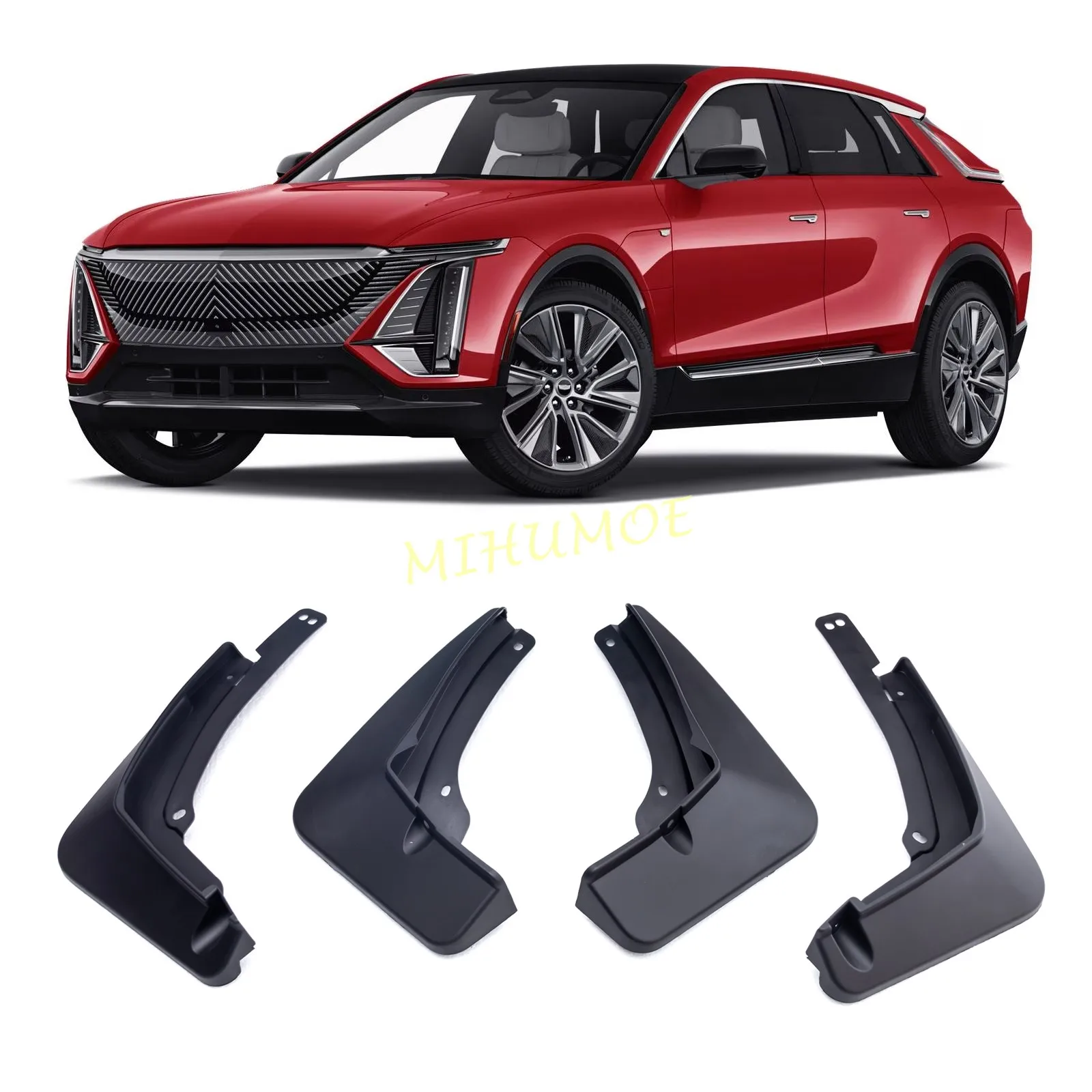 

For Cadillac Lyriq 2023 2024 Car Splash Guard Mud Flaps Mudguards Mudflaps Accessories