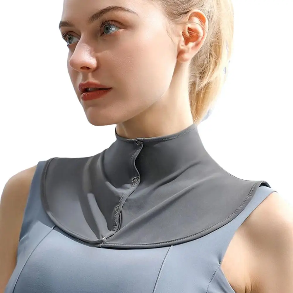 Sunscreen Neck Cover Summer Ice Silk UV Protection Golf Shawl Protection Neck Sport Driving Wrap Neckerchief Outdoor T5Q7