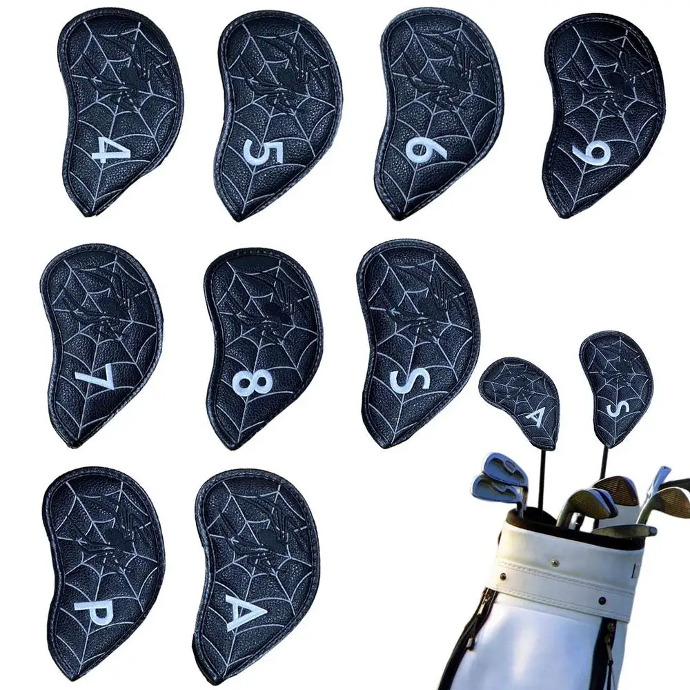 Golf Driver Cover Funny Cartoon PU Leather Golf Covers Head Covers For Drivers Universal Outdoor Golf Cover For Clubs