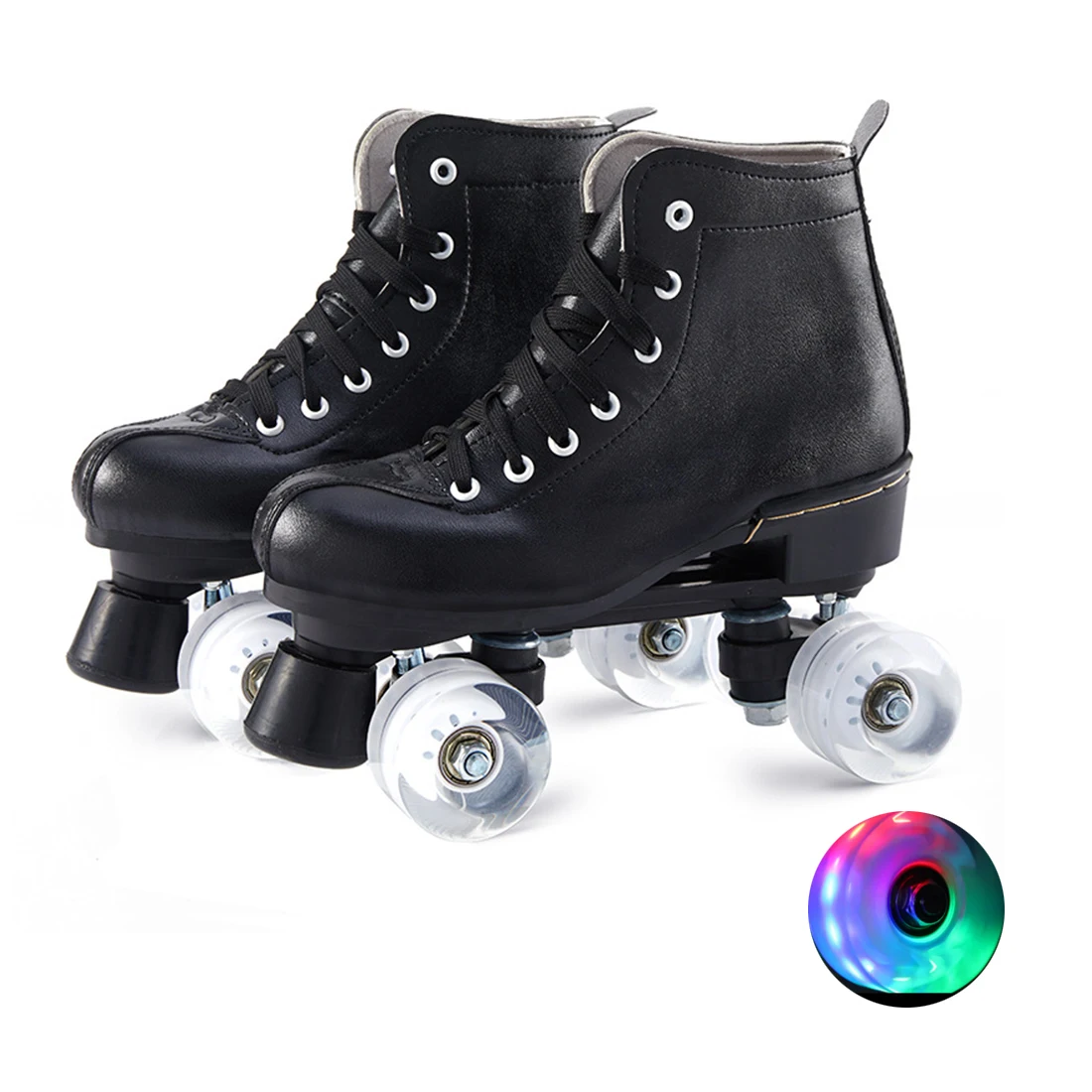 RollerSkatesSlidingQuadRollerSneakers2RowAdultChildrenShoes