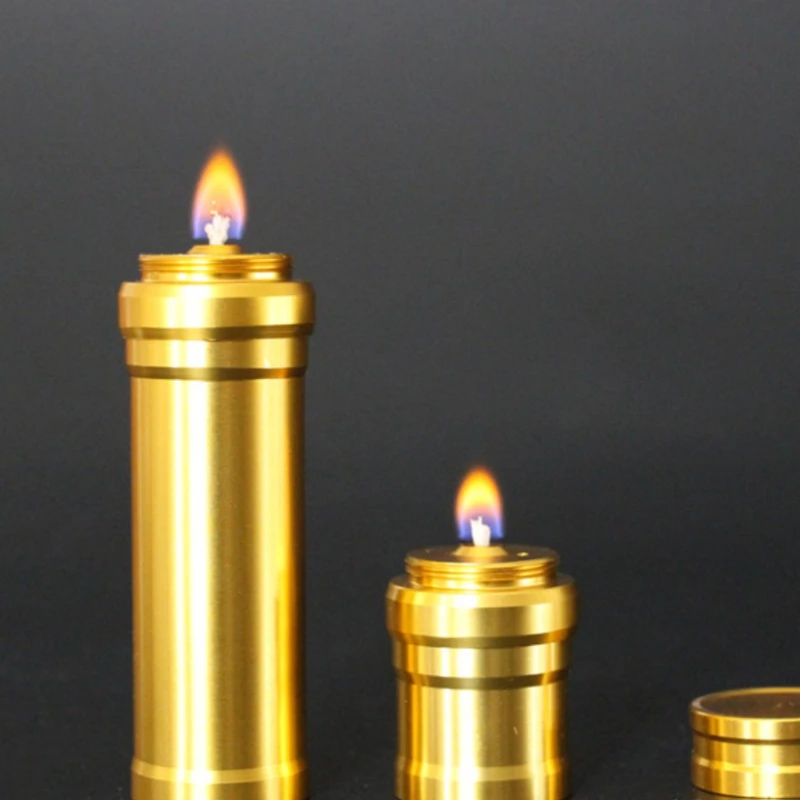 

Long metal alcohol lamp sealed, leak proof, portable, manual disinfection experiment with wick UCO lamp accessories