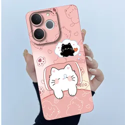Zachte Silicoen Panda Schattige Meisjes Telefoontas - Kwaliteit Back Cover Bumper