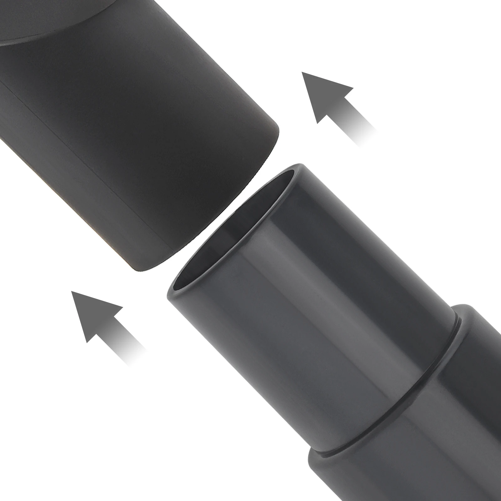Lot 4 Adaptateurs Universels Tuyau Aspirateur - 25/30/34/42 Mm - Raccord Multi-Tailles Pour Aspirateur Atelier Maison - Découpable PVC