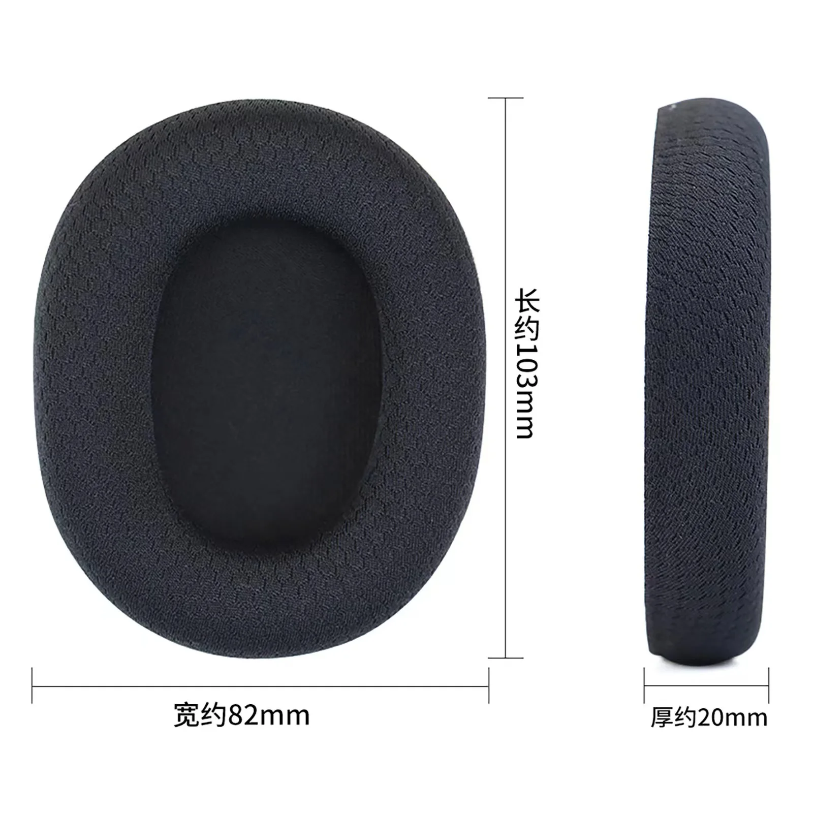2023 version cooling ear pads for Razer BlackShark V2 Pro Gaming Headset replacement upgraded Earmuffs Ear Covers