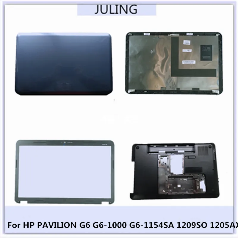 

Original Laptop Replacement Back Top Cover/Front Bezel/Bottom Case for HP PAVILION G6 G6-1000 G6-1154SA 1209SO 1205AX