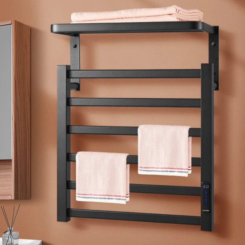 Description Picture 4 of itemBathroom Aluminum Electric Wall Mounted Warmer Towel Drying Rack