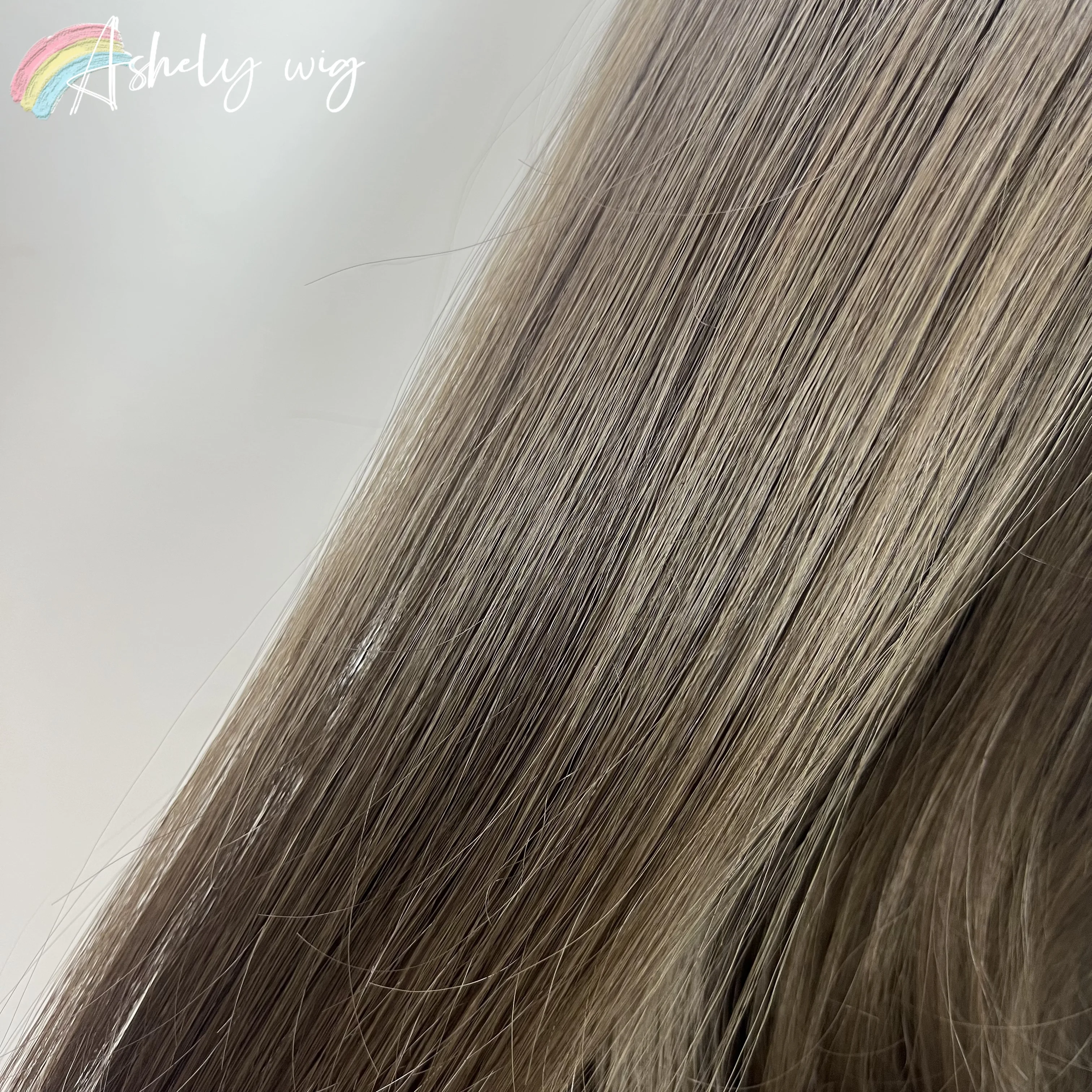 Cold Brown Wig for Women 24inch Long Straight Layer Hair Wigs High Temperature Fibers Synthetic Wigs Cosplay Natural Looking