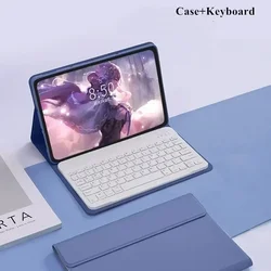 Universal Tablet Case with Detachable Touchpad Keyboard and Multi-Language Support for Thai Layout (Purple 01)