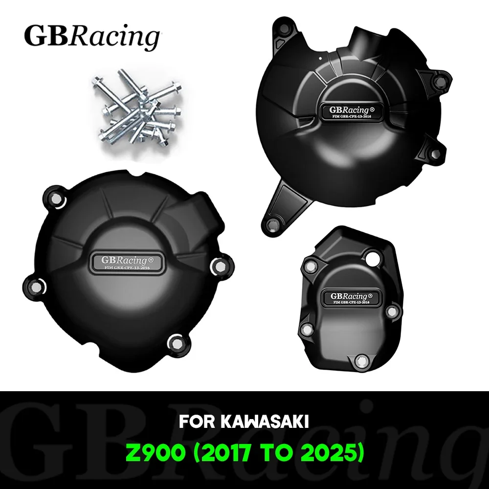 GB Racing Engine Cover For KAWASAKI Z 900 Motorcycle Alternator Clutch Protection Cover Accessories Parts