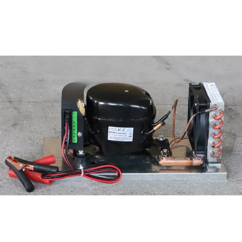 

BD25HC Compressor Condenser Car Freezer Solar And Marine Refrigerator 12V24V 2.5³ Working Volume