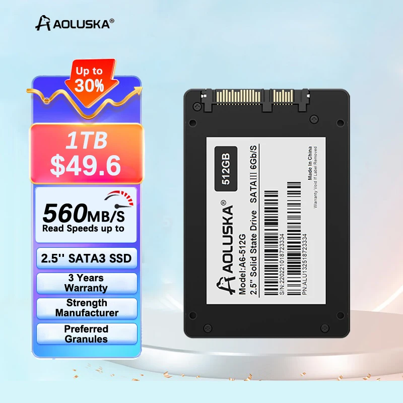 Ssd 1Tb 2.5 Sata 3 Ssd 512Gb 256Gb Unità A Stato Solido 480Gb 500Gb Hdd Pc Laptop Desktop Sata3 Disco Rigido Interno 240Gb 120 128 Gb