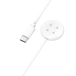 Enhanced Magnetic USB-C Charging Cable and Dock (WHITE)