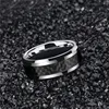 Tigrade 6/8mm Black Carbon Fiber Men's Ring Tungsten Carbide Engagement Ring Wedding Band Men Women Design anel mascul 3