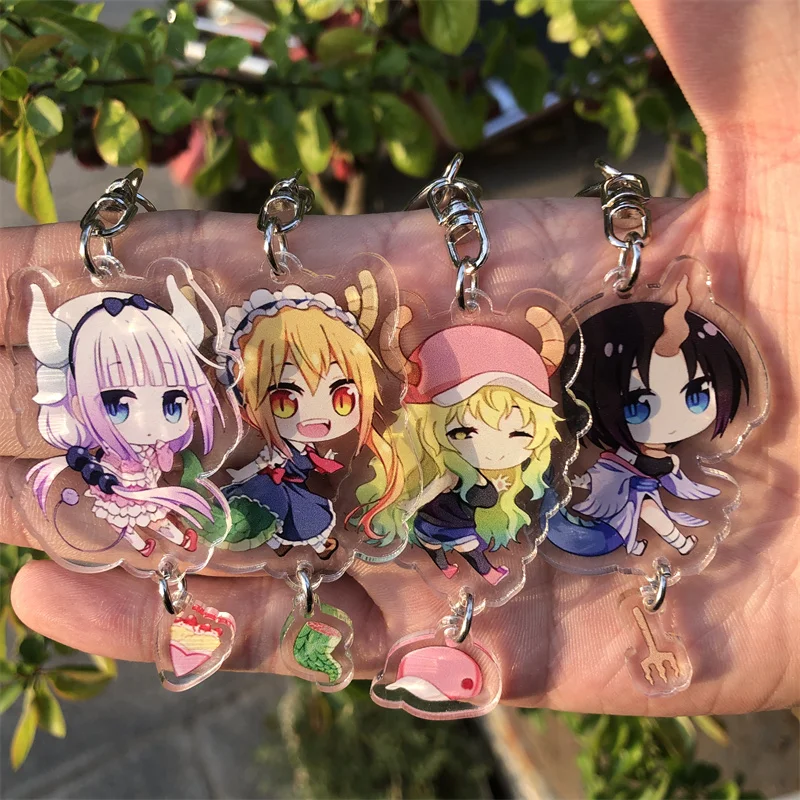 Miss Kobayashi's Dragon Maid Dragon Maid Key Chain Keychain Dragon